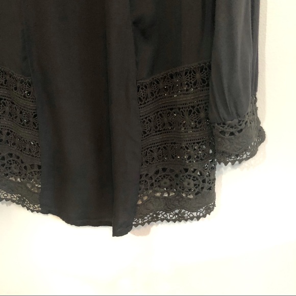 XCVI crochet knit boho tunic dress - Picture 6 of 9